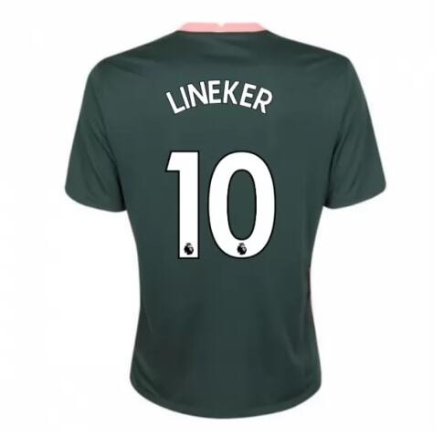 Tottenham Hotspur Away Kit Soccer Jersey LINEKER 10 2020/21